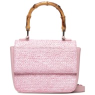 τσάντα jenny fairy mjr-j-151-90-01 pink απομίμηση δέρματος/-απομίμηση δέρματος