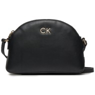 τσάντα calvin klein re-lock seasonal crossbody md k60k611444 ck black beh απομίμηση δέρματος/-απομίμ