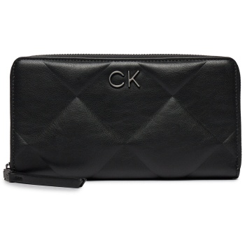 μεγάλο πορτοφόλι γυναικείο calvin klein re-lock quilt za