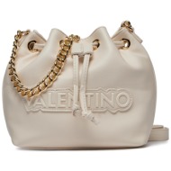 τσάντα valentino oxford re vbs7lt04 ecru 991 απομίμηση δέρματος/-απομίμηση δέρματος