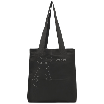 σάκος 2005 horned lucy totebag black ύφασμα - ύφασμα σε προσφορά