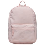 σακίδιο tommy hilfiger th essential backpack au0au01864 whimsy pink tjq ύφασμα - ύφασμα