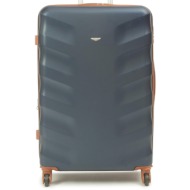 μεγάλη σκληρή βαλίτσα semi line t5559-6 σκούρο μπλε υλικό/-υλικό υψηλής ποιότητας