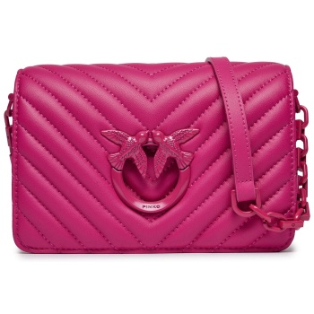 τσάντα pinko love click mini ai 23-24 pltt 100067 a0vm pink