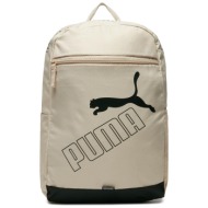 σακίδιο puma phase backpack 077295 granola 29 ύφασμα - ύφασμα