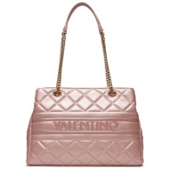 τσάντα valentino ada vbs51o04 rosa metallizzato v89 απομίμηση δέρματος/-απομίμηση δέρματος