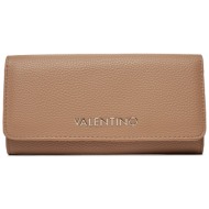 μεγάλο πορτοφόλι γυναικείο valentino brixton vps7lx113 beige 005 απομίμηση δέρματος/-απομίμηση δέρμα