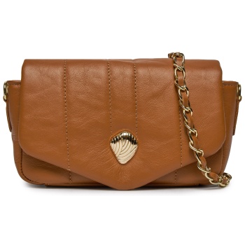 τσάντα creole s10595 camel φυσικό δέρμα/grain leather σε προσφορά