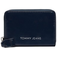 μικρό πορτοφόλι γυναικείο tommy jeans tjw ess must small za patent aw0aw16142 dark night navy c1g