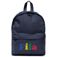 σακίδιο fila beckley back to school colorful logo mini backpack malma fbk0023.50004 black iris ύφασμ