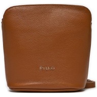 τσάντα ryłko r40722tb rudy si5 φυσικό δέρμα/grain leather