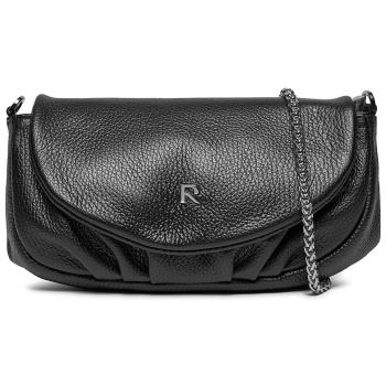 τσάντα ryłko r40711tb czarny uv6 φυσικό δέρμα/grain leather