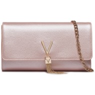 τσάντα valentino divina vbs1r401g rosa metallizzato v89 απομίμηση δέρματος/-απομίμηση δέρματος