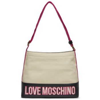 τσάντα love moschino jc4038pp1ilf110b nero/w.fuxia ύφασμα  σε προσφορά