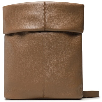 τσάντα creole k11310 moka d523 φυσικό δέρμα - grain leather σε προσφορά