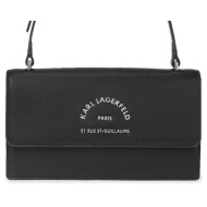 τσάντα karl lagerfeld 240w3109 black απομίμηση δέρματος/-απομίμηση δέρματος