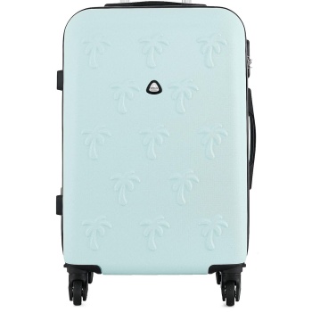μεσαία σκληρή βαλίτσα semi line t5628-4 μπλε υλικό - υλικό σε προσφορά