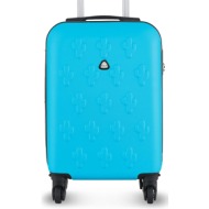 μικρή σκληρή βαλίτσα semi line t5630-2 μπλε