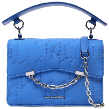 τσάντα karl lagerfeld 231w3019 strong blue ύφασμα - ύφασμα σε προσφορά