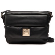 τσάντα monnari bag2560-020 μαύρο απομίμηση δέρματος/-απομίμηση δέρματος