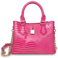 τσάντα steve madden bnotice crossbody sm13001407-02002-pnk pink ύφασμα - ύφασμα