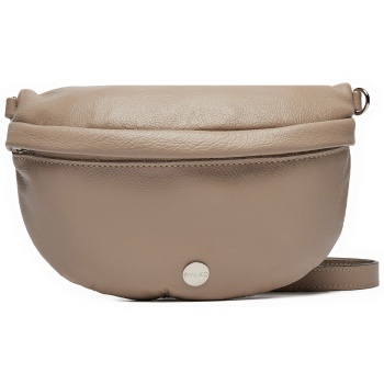 τσάντα ryłko r30135tb taupe 3xw φυσικό δέρμα - grain leather