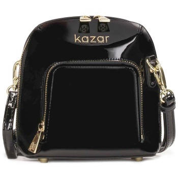 τσάντα kazar carin s 82446-l0-00 czarny φυσικό δέρμα 