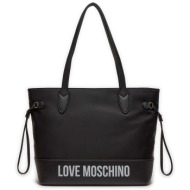 τσάντα love moschino jc4250pp0ike100a nero απομίμηση δέρματος/-απομίμηση δέρματος