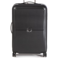 μεσαία βαλίτσα delsey turenne 00162181000 black υλικό - πολυανθρακικό