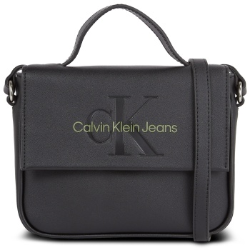 τσάντα calvin klein jeans sculpted boxy flap cb20 mono σε προσφορά