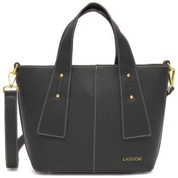 τσάντα lasocki mlr-j-006-05 μαύρο απομίμηση σε προσφορά