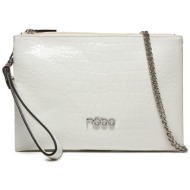 τσάντα nobo nbag-p1520-c000 λευκό απομίμηση δέρματος/-απομίμηση δέρματος