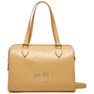 τσάντα nobo nbag-m2090-c002 κίτρινο απομίμηση δέρματος/-απομίμηση δέρματος