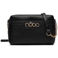 τσάντα nobo bagp270-k020 μαύρο απομίμηση δέρματος/-απομίμηση δέρματος