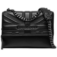 τσάντα john richmond rwp24139bo black φυσικό δέρμα/grain leather