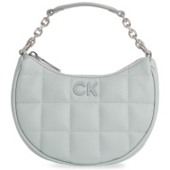 τσάντα calvin klein ck square quilt k60k612020 pigeon peb απομίμηση δέρματος/-απομίμηση δέρματος