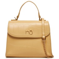 τσάντα nobo nbag-m2100-c002 κίτρινο απομίμηση δέρματος/-απομίμηση δέρματος