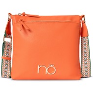 τσάντα nobo bagp820-k003 πορτοκαλί απομίμηση δέρματος/-απομίμηση δέρματος