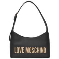 τσάντα love moschino jc4198pp1ikd0000 nero απομίμηση δέρματος/-απομίμηση δέρματος