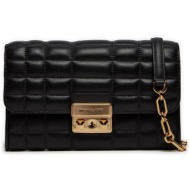 τσάντα michael michael kors tribeca 32s4g2rc9l black φυσικό δέρμα/grain leather