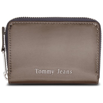 γυναικείο πορτοφόλι tommy jeans aw0aw15448 gunmetal pcs σε προσφορά