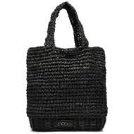 τσάντα nobo nbag-xk0220-c020 μαύρο ύφασμα - χαρτί