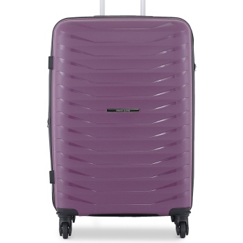 μεσαία βαλίτσα semi line t5587-4 ροζ υλικό - πολυπροπυλένιο σε προσφορά