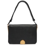τσάντα ted baker imielly 273865 black φυσικό δέρμα/grain leather