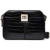 τσάντα monnari bag2170-m20 black croco υλικό - υλικό υψηλής ποιότητας