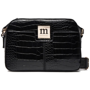 τσάντα monnari bag2170-m20 black croco υλικό - υλικό υψηλής σε προσφορά