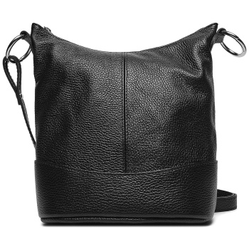 τσάντα creole k11426 nero d28 φυσικό δέρμα/grain leather σε προσφορά