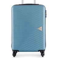 βαλίτσα καμπίνας semi line t5692-1 niebieski υλικό - abs