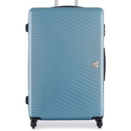 μεγάλη βαλίτσα semi line t5692-3 niebieski υλικό - abs
