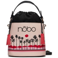 τσάντα nobo nbag-i3850-c004 różowy απομίμηση δέρματος/-απομίμηση δέρματος